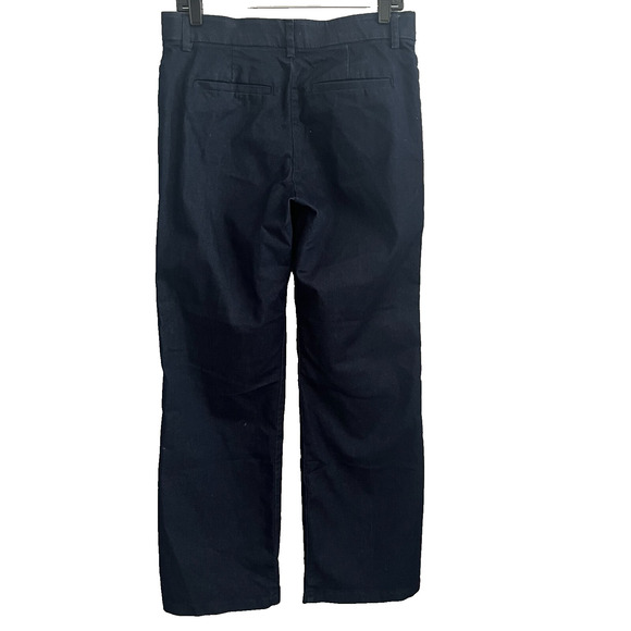 Lee Flex Motion Trouser Jeans Womens 10 Regular Fit Mid Rise Navy Blue Stretch - Picture 9 of 10